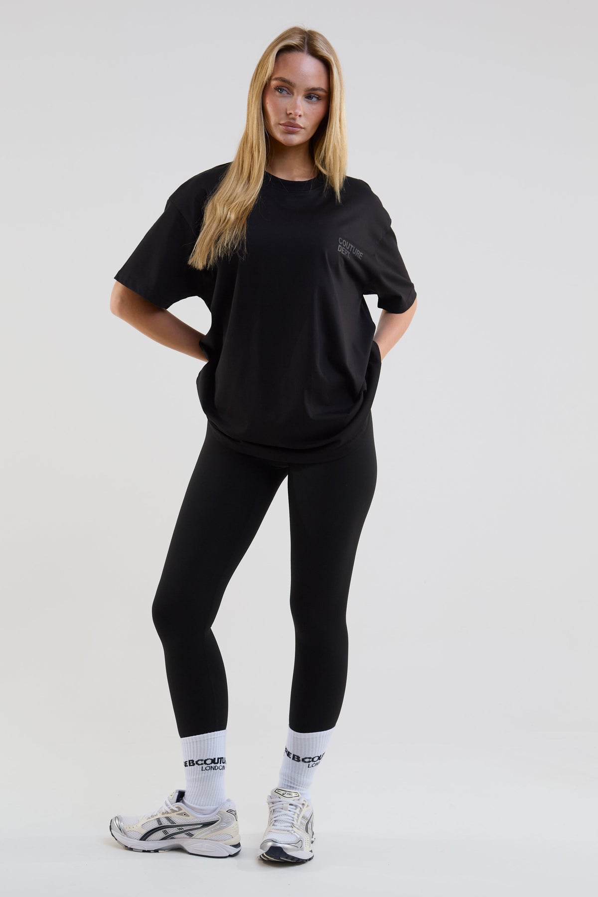 Echo High-Waisted Leggings - Black