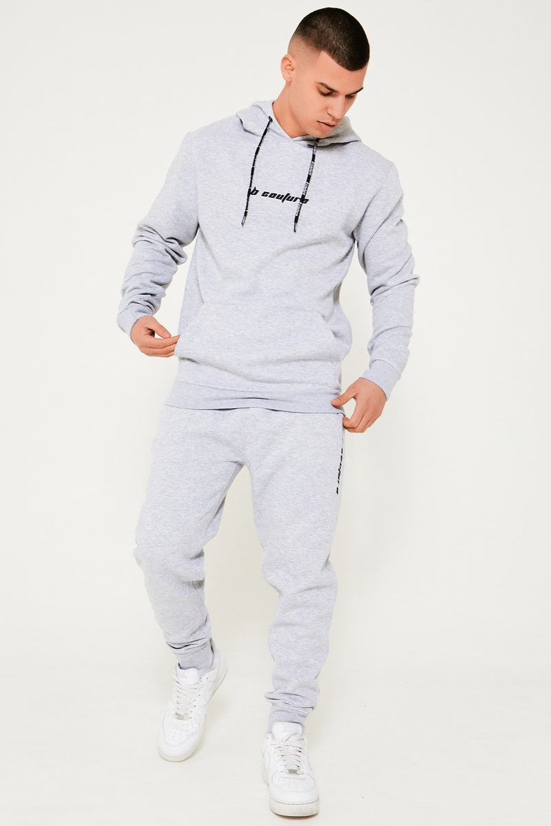 Finchley Road Tracksuit - Grey Marl
