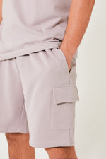 Hampden T-Shirt & Short Set - Light Grey