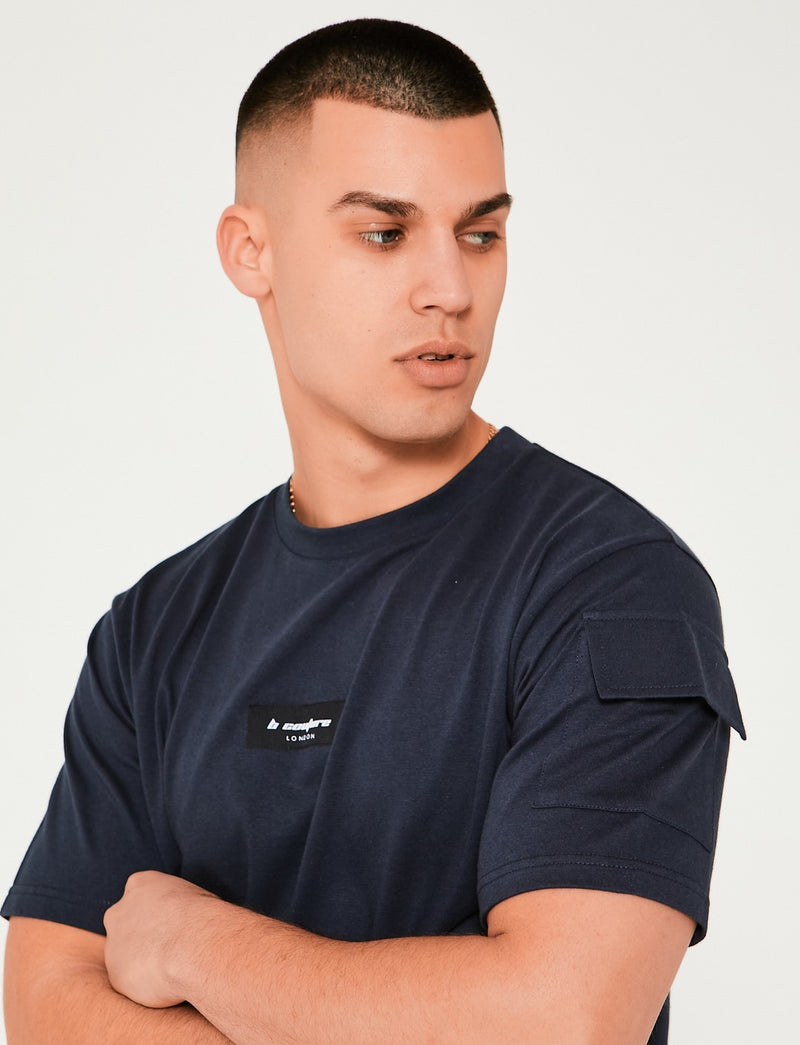 Hampden T-Shirt & Short Set - Navy
