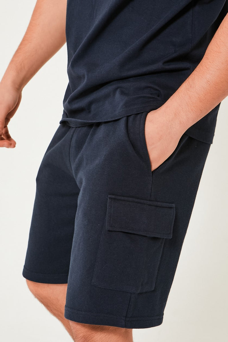 Hampden T-Shirt & Short Set - Navy