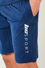 Hopton Activewear T-Shirt & Short Set - Navy