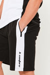 Park Way T-Shirt & Short Set - White / Black