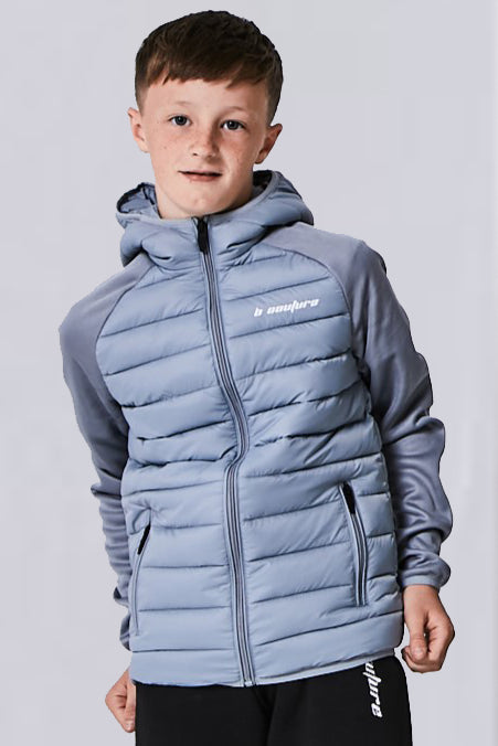 Barbican Hooded Jacket- Dark Grey