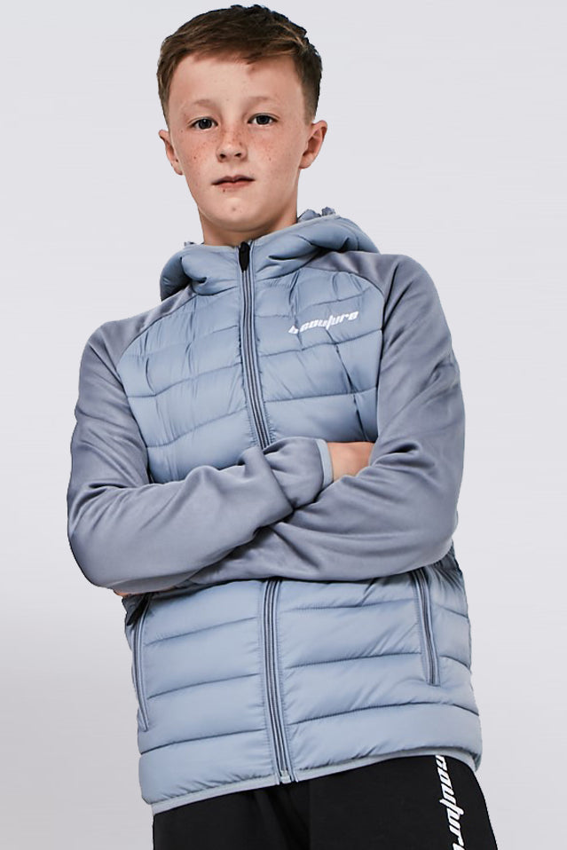 Barbican Hooded Jacket- Dark Grey