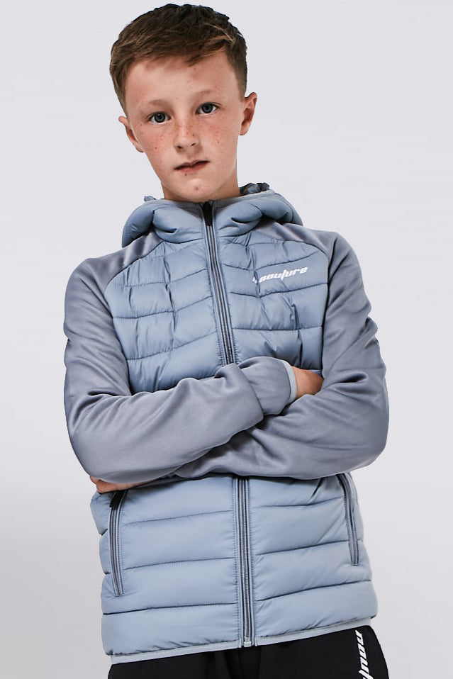 Barbican Hooded Jacket- Dark Grey