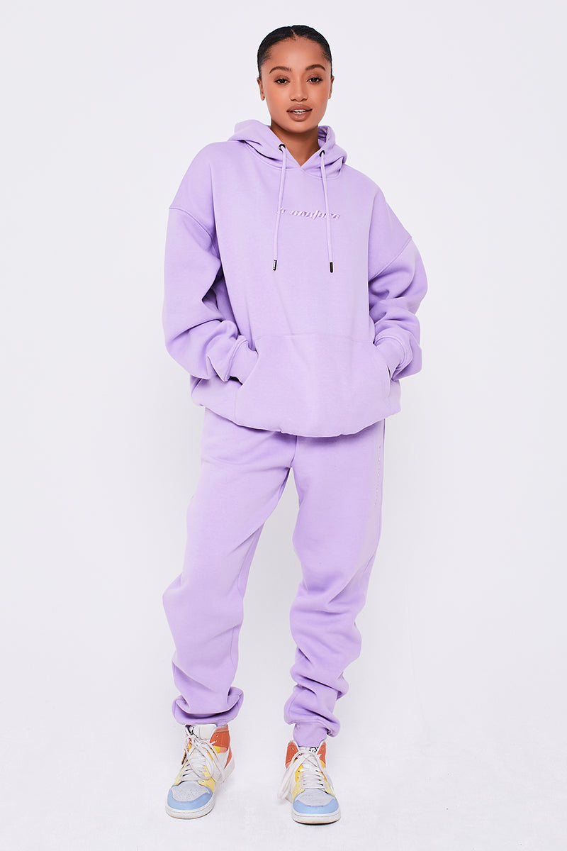 Essential Oversized Tracksuit - Lavendula