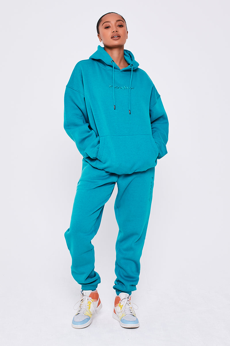 Essential Oversized Tracksuit - Algiers Blue