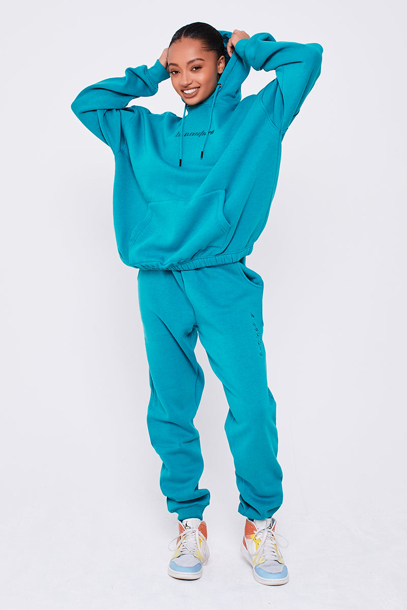 Essential Oversized Tracksuit - Algiers Blue