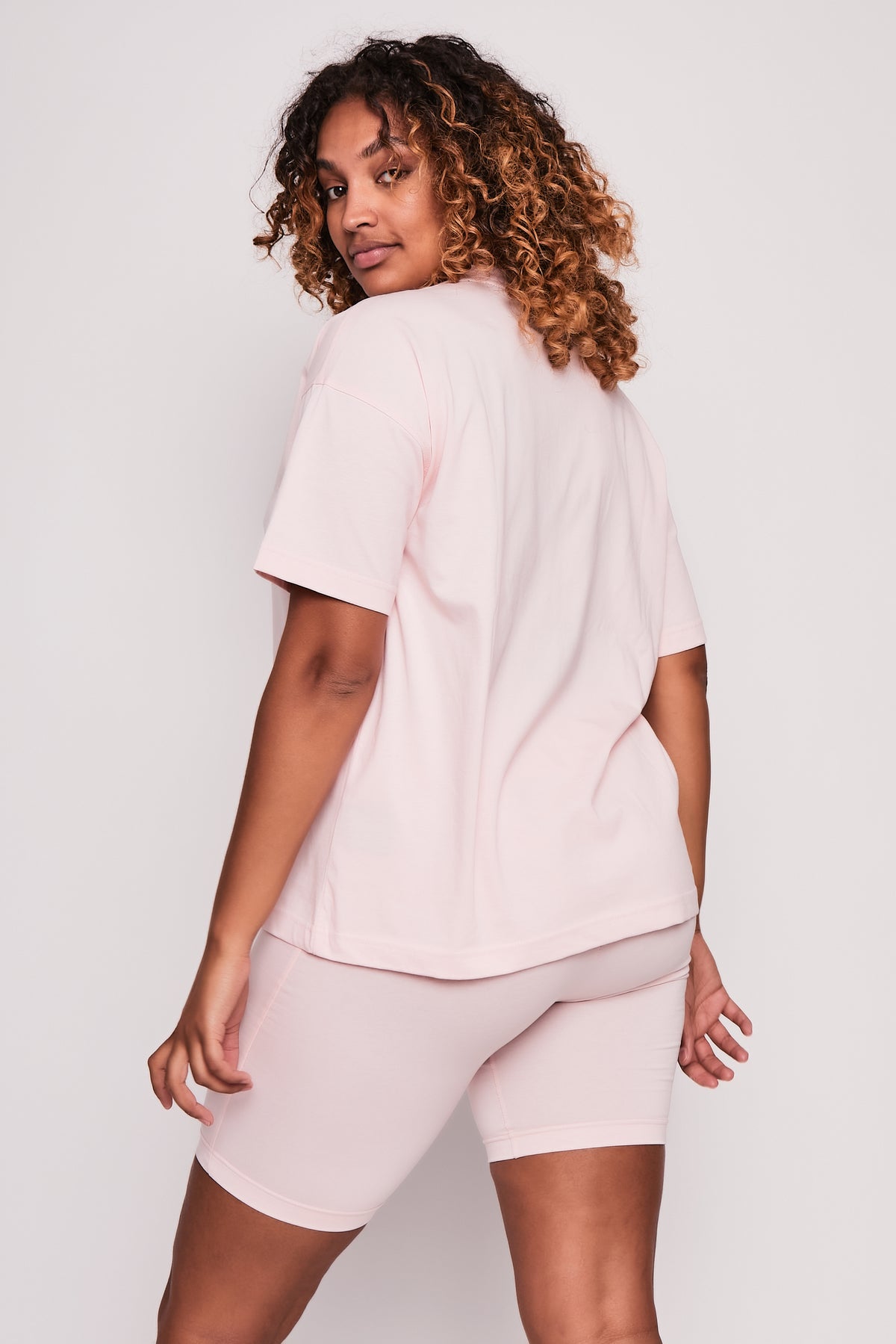 Ruislip T-Shirt & Shorts Set - Powder Pink
