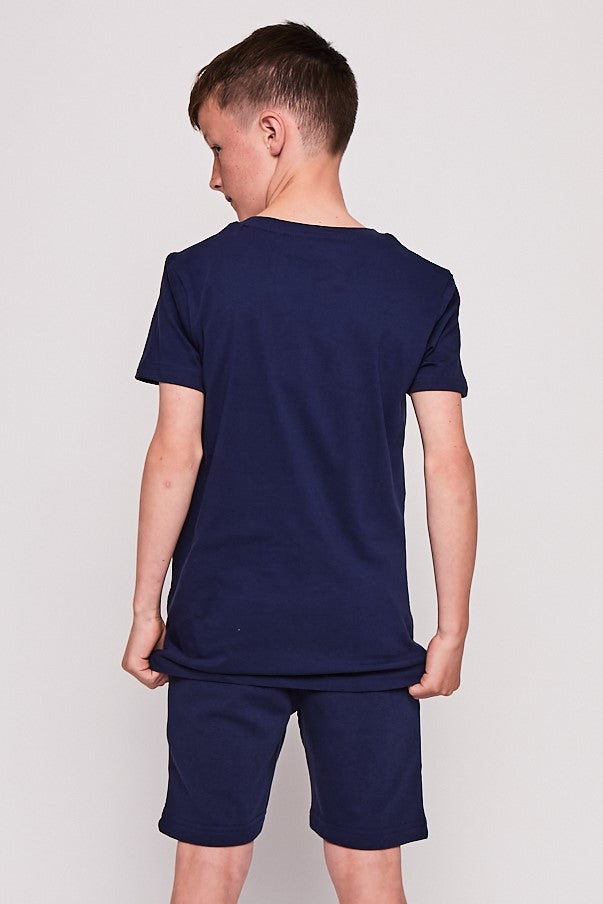 Kilburn T-Shirt & Short Set - Navy