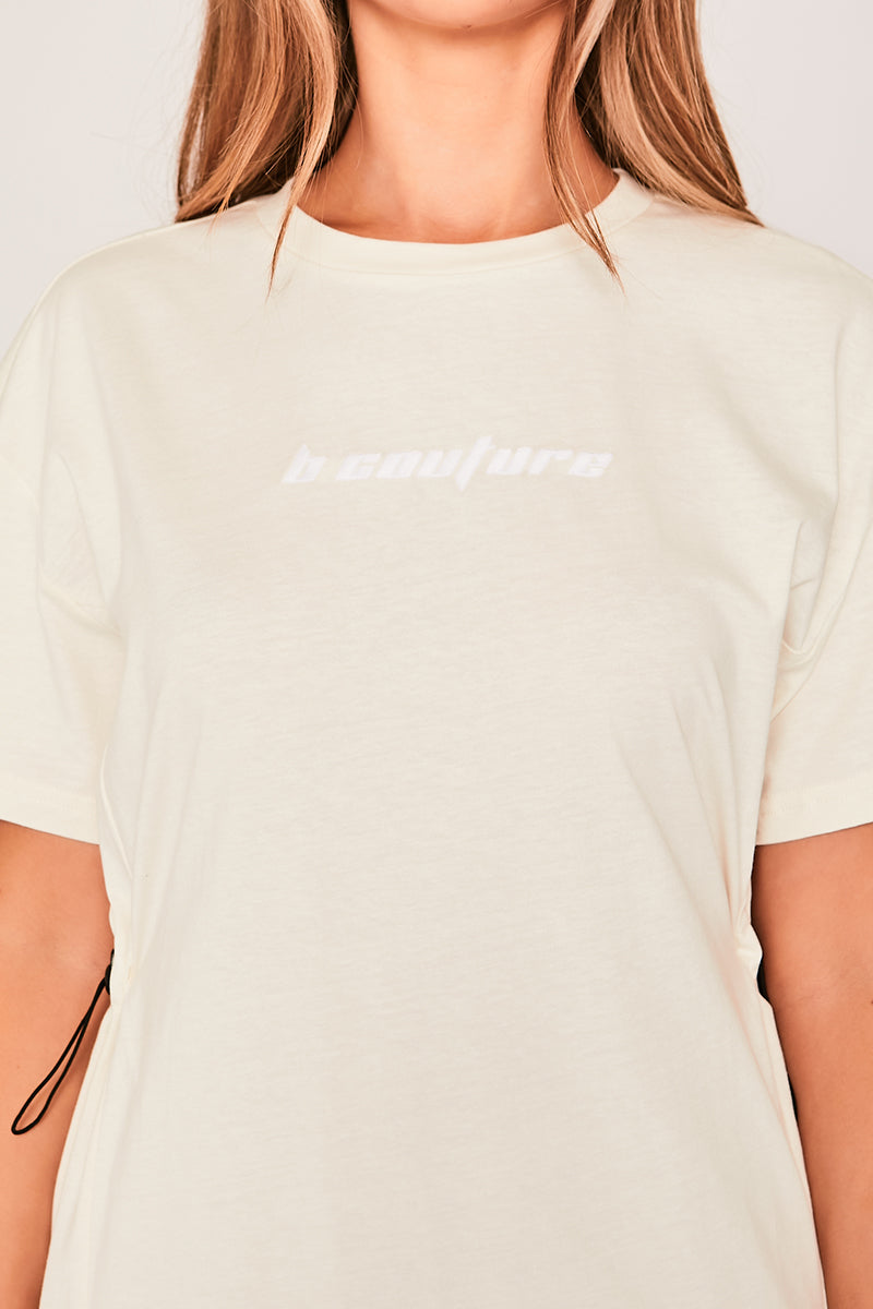 St James Square T-Shirt Dress - White